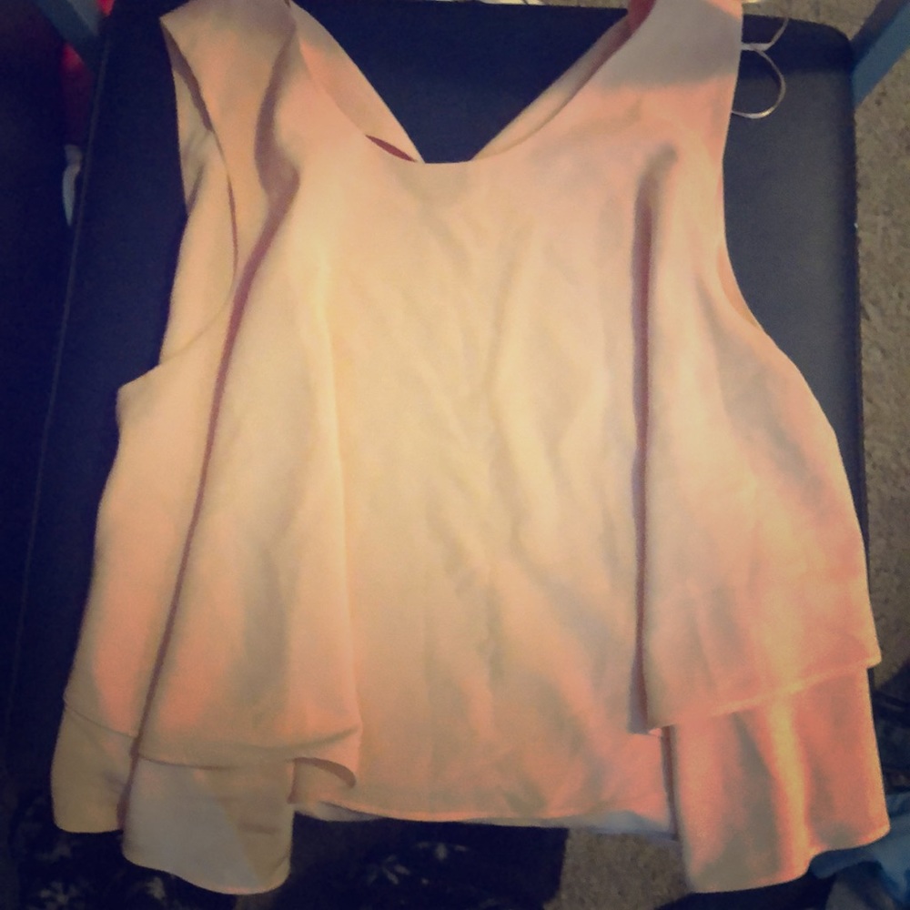 Zara dressy tank top